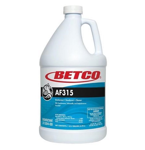 betco af315 disinfectant detergent and deodorant