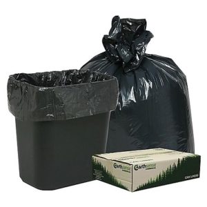 Commercial recycled trash bag